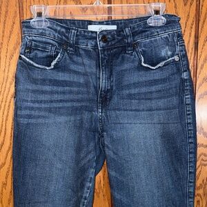 KanCan Dark Blue Ankle Jeans